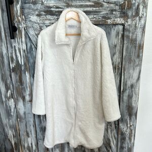 Zip up cozy jacket /cover up